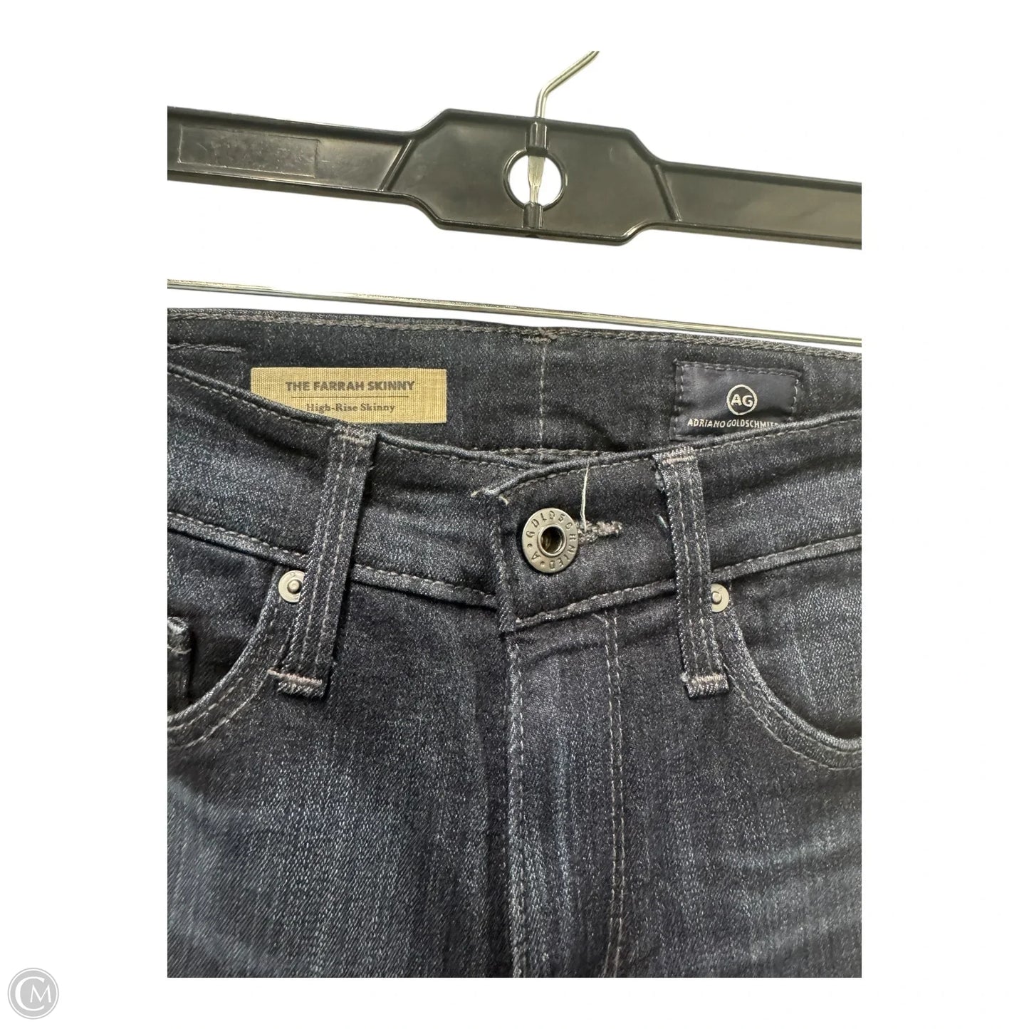 Jeans Skinny By Adriano Goldschmied In Blue, Size: 0