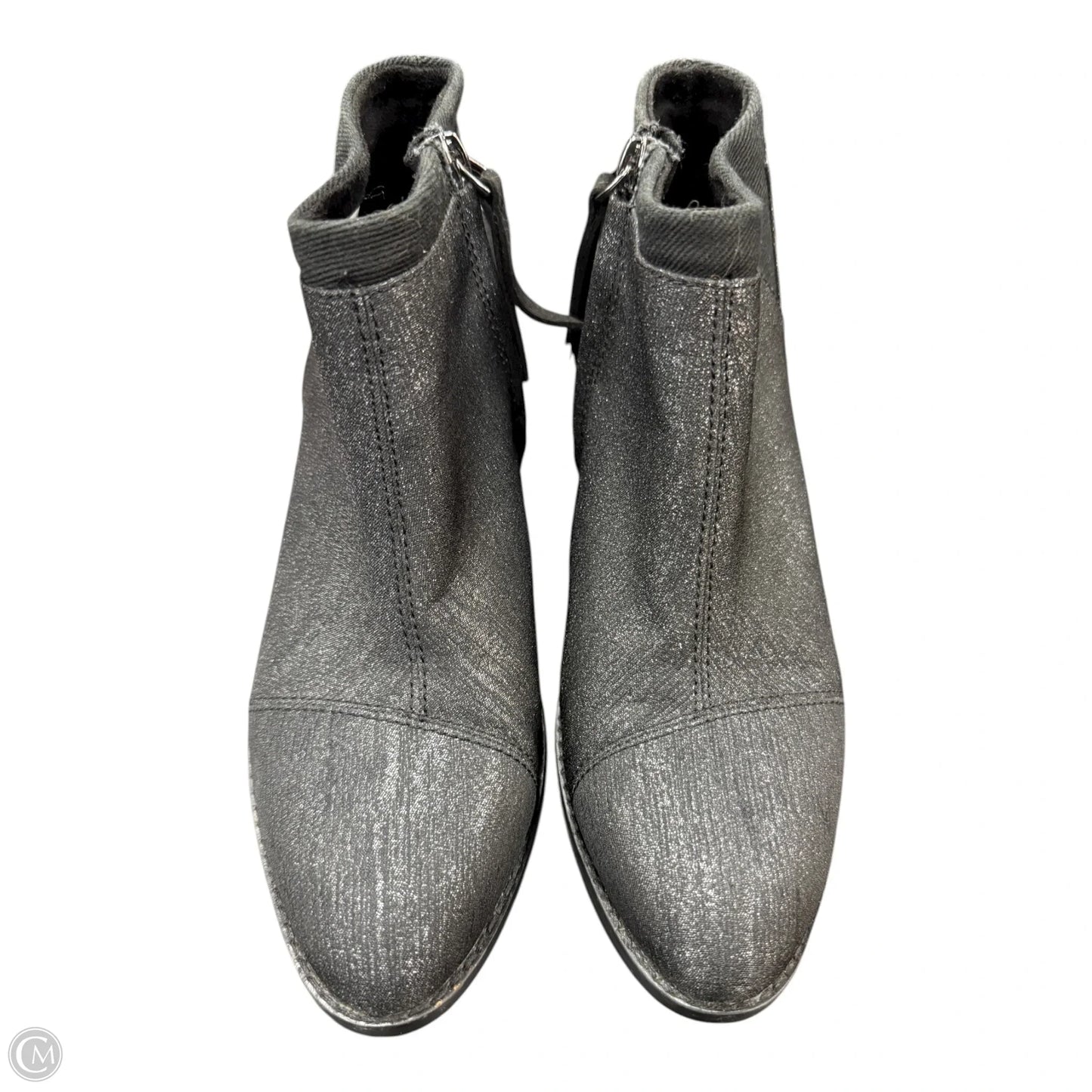 Boots Ankle Heels By Toms In Grey, Size: 7.5