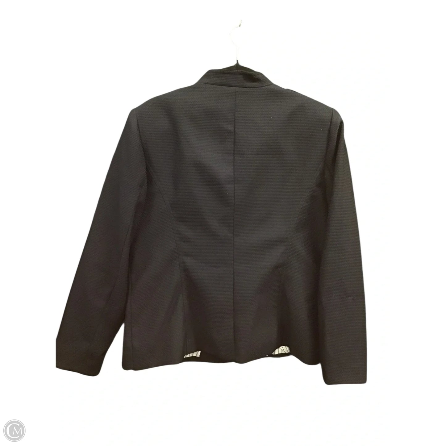 Blazer By Clothes Mentor In Navy, Size: 16