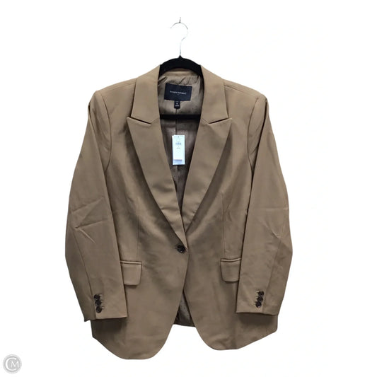 Blazer By Banana Republic In Tan, Size: 14