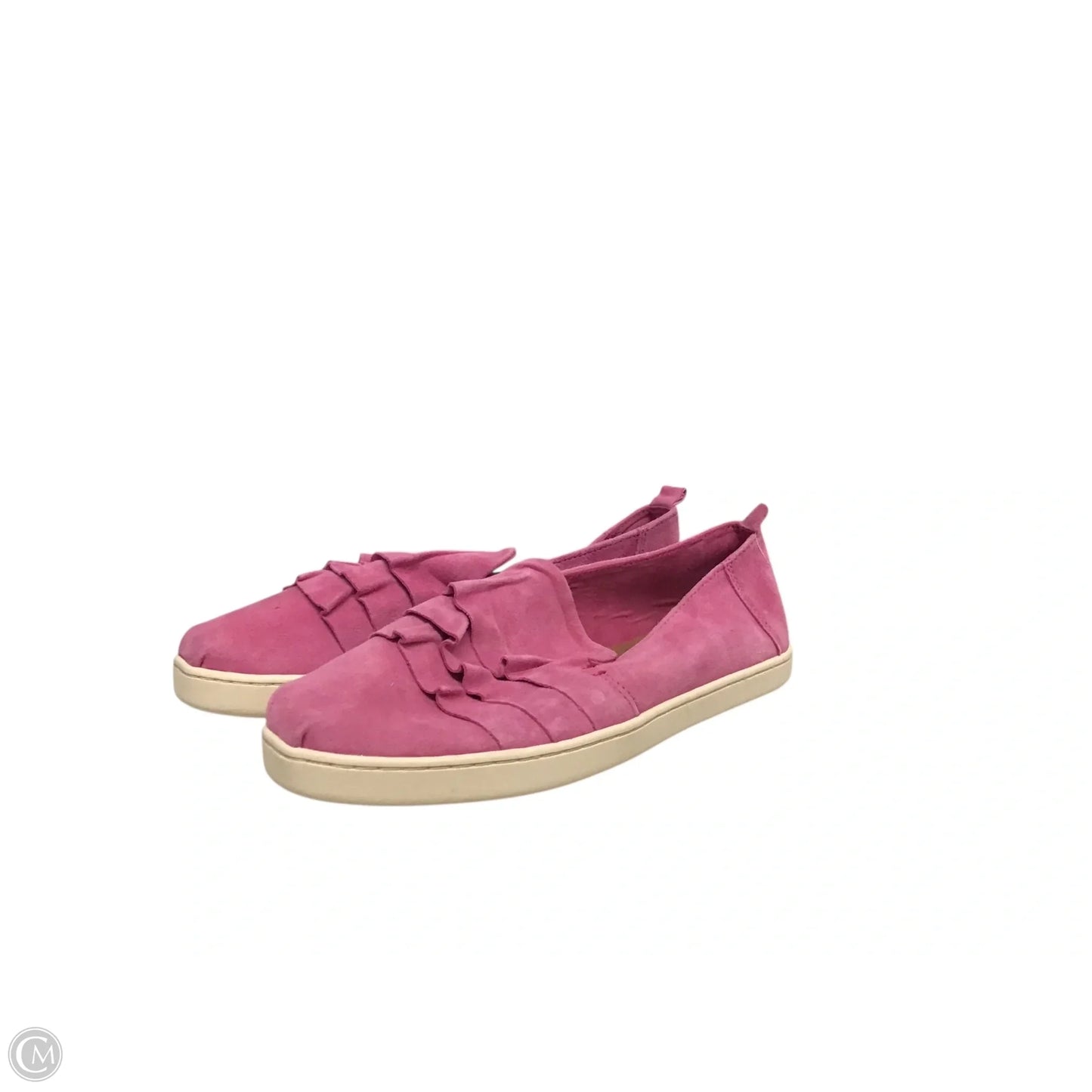 Shoes Flats By Toms In Pink, Size: 8