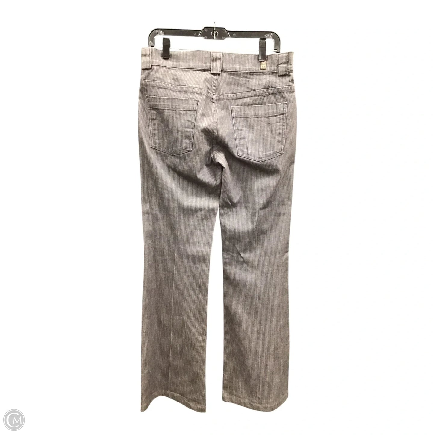 Jeans Flared By 7 For All Mankind In Grey, Size: 10