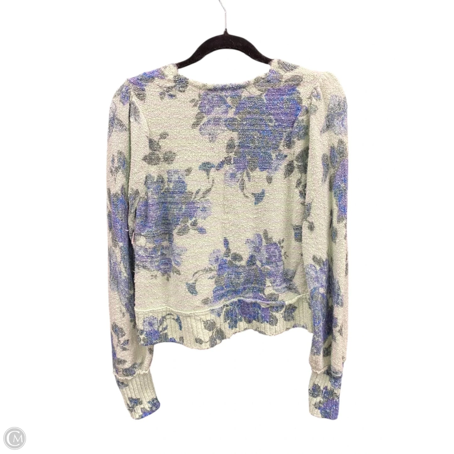 Sweater By Free People In Floral Print, Size: Sp