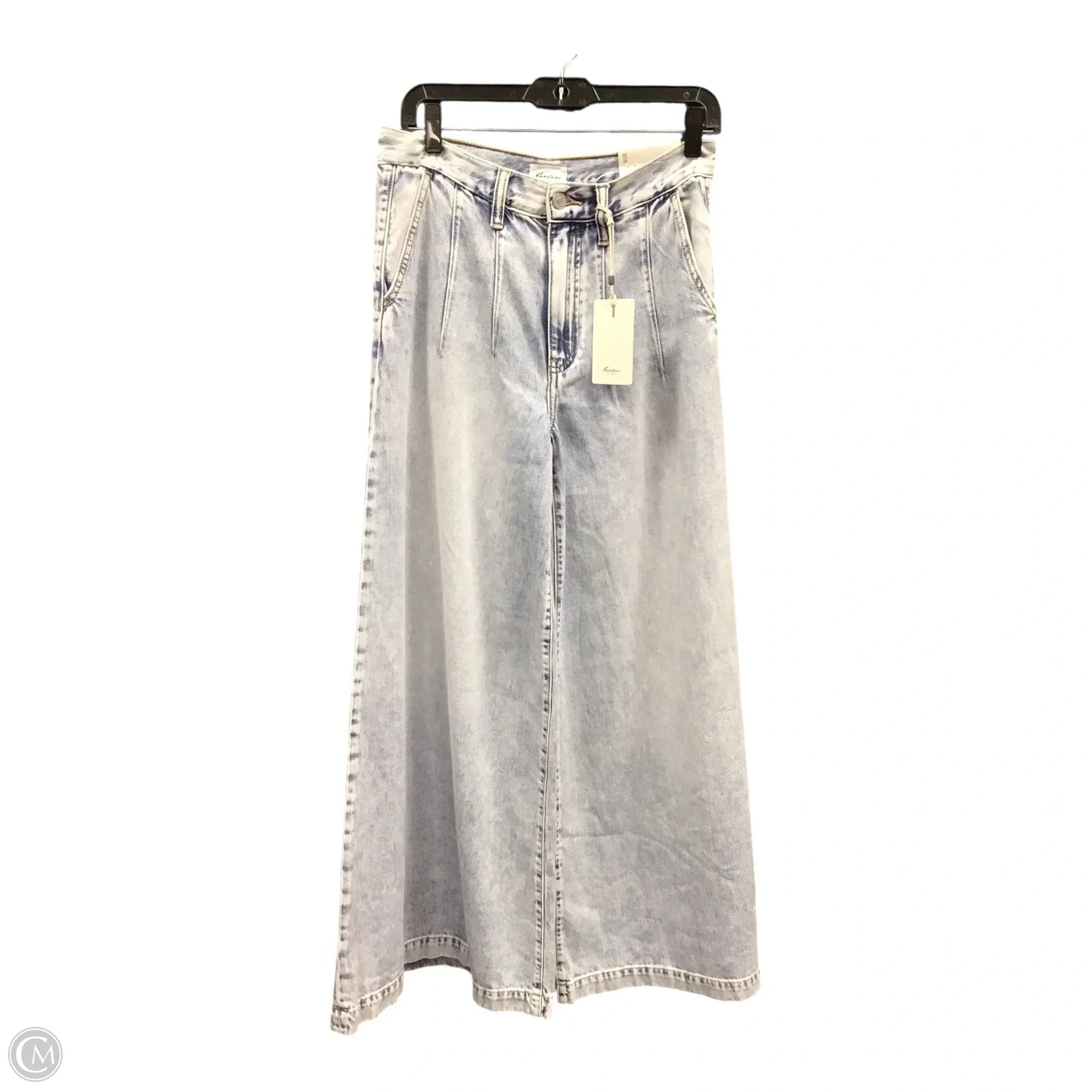 Jeans Wide Leg By Kancan In Blue, Size: 4