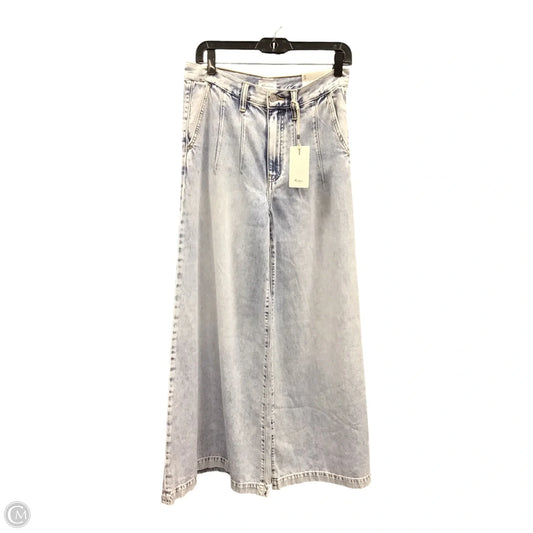 Jeans Wide Leg By Kancan In Blue, Size: 4
