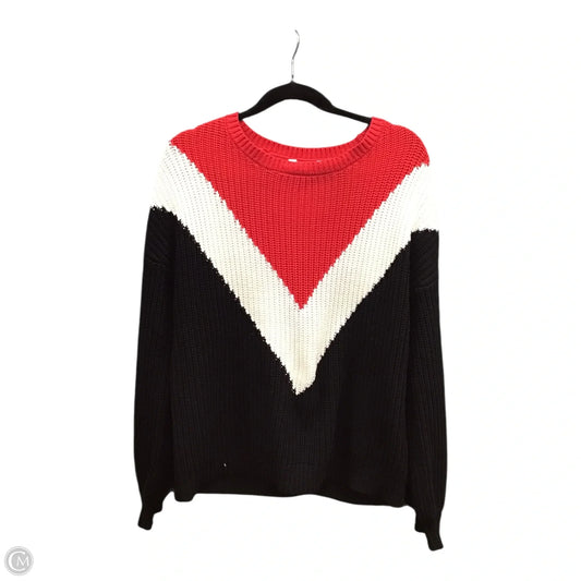 Sweater By Time And Tru In Multi-colored, Size: L