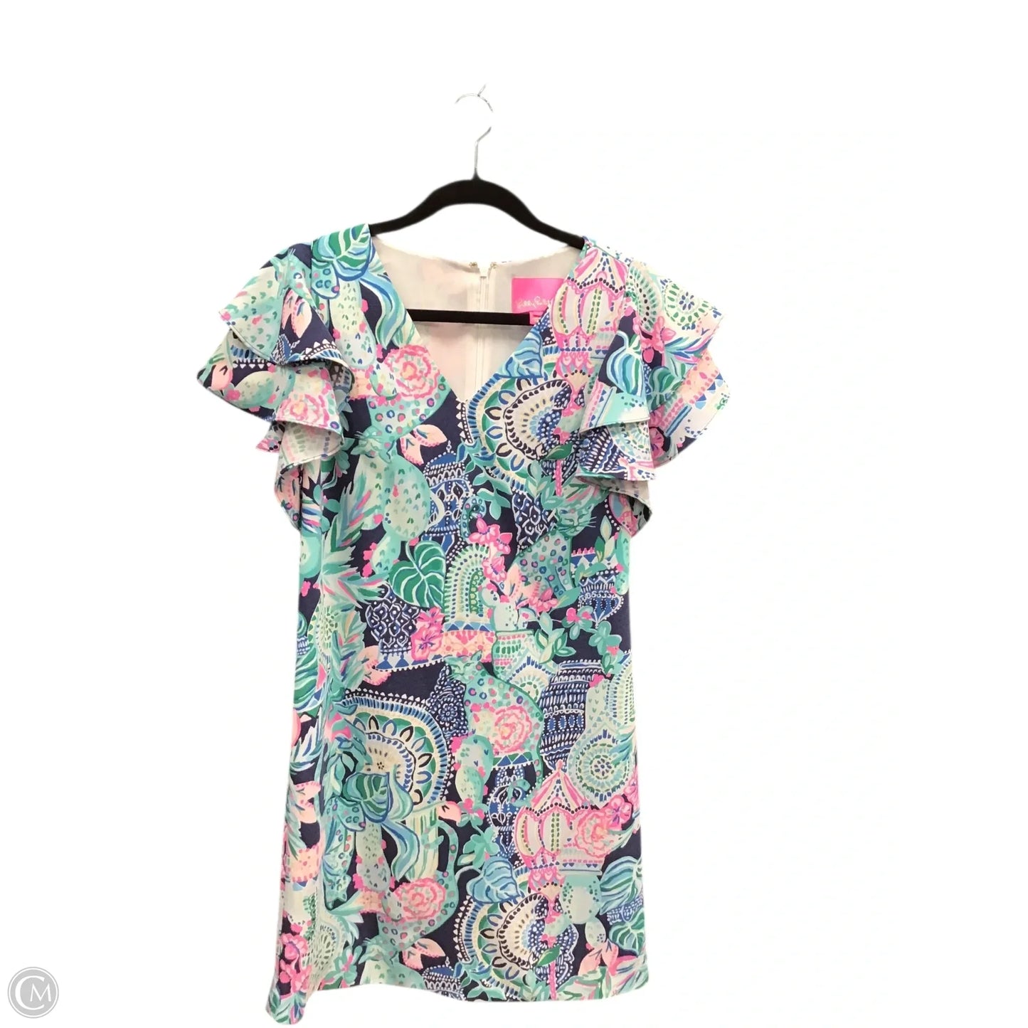 Dress Designer By Lilly Pulitzer In Animal Print, Size: 0