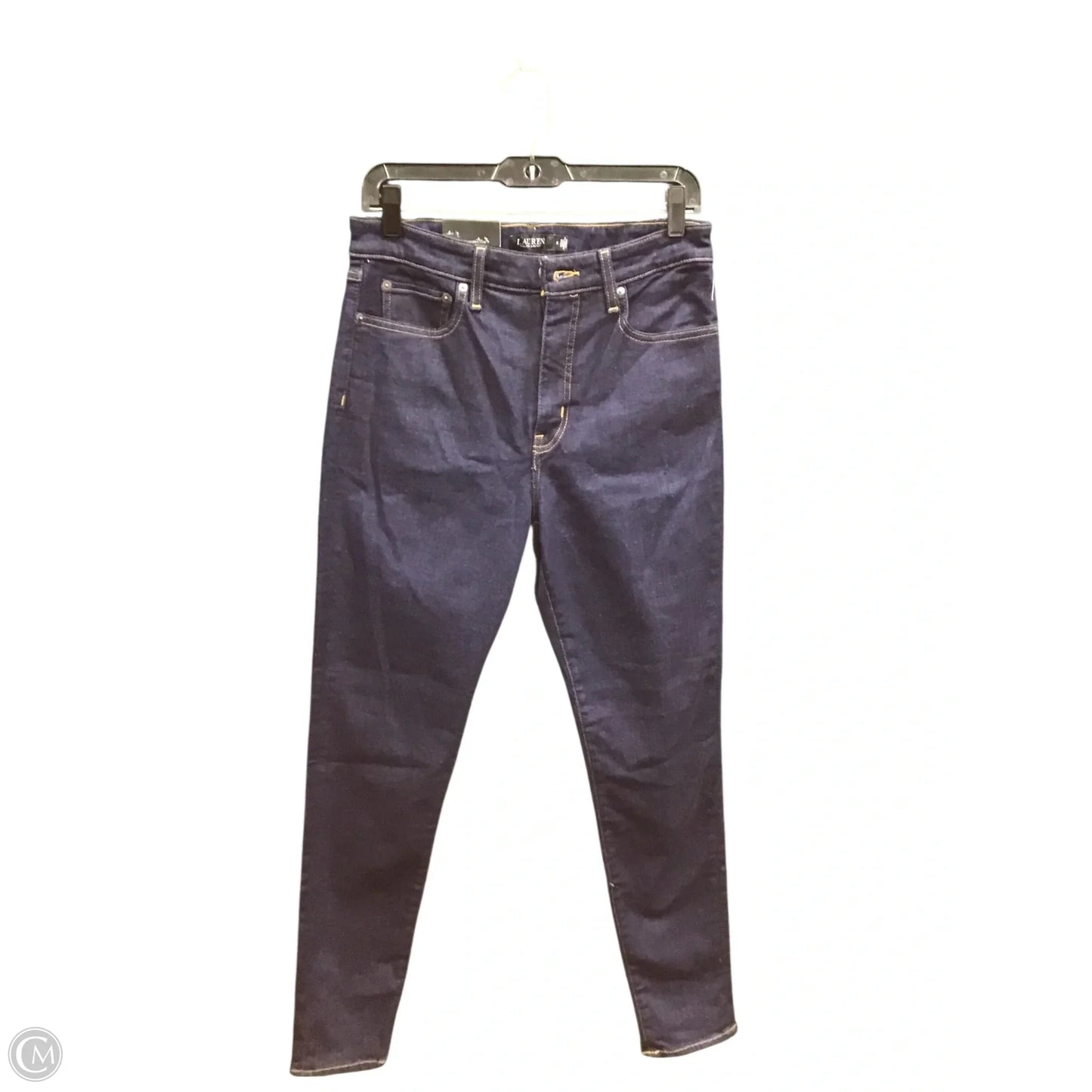 Jeans Skinny By Lauren By Ralph Lauren In Blue, Size: 8