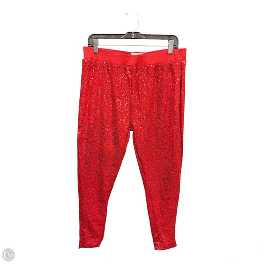 Pants Dress By Clothes Mentor In Red, Size: Xl