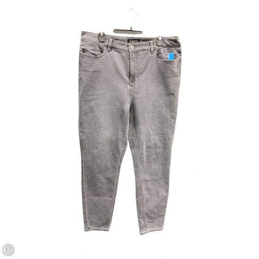 Jeans Jeggings By Talbots In Grey, Size: 16