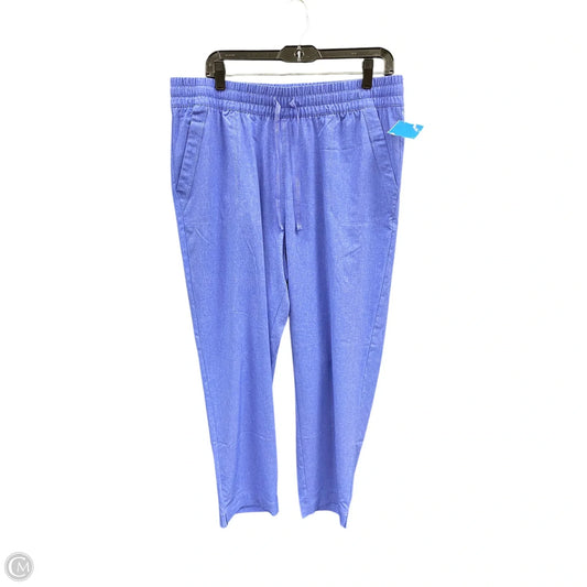 Athletic Pants By Talbots In Purple, Size: L