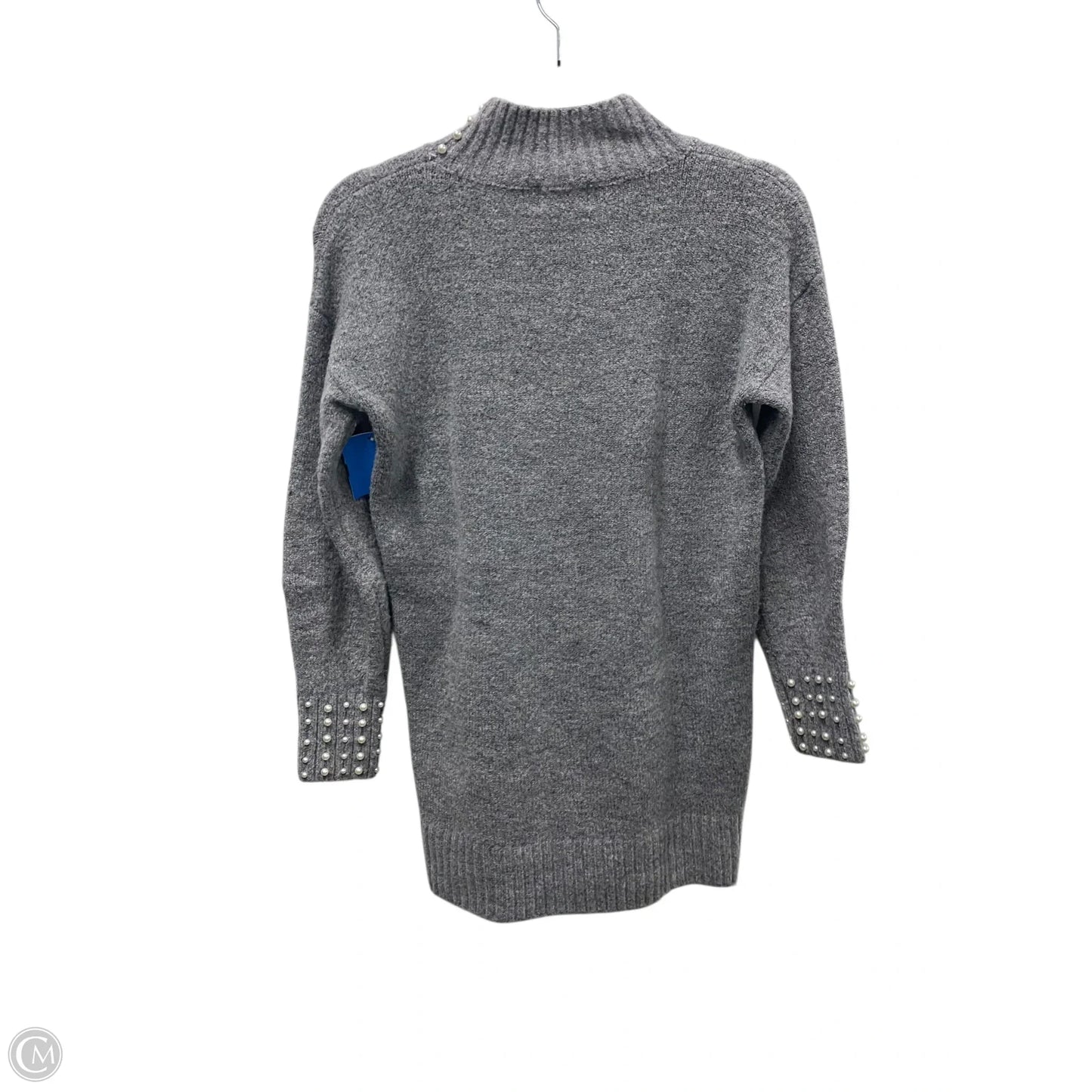 Sweater By Dreamers In Cream & Grey, Size: S