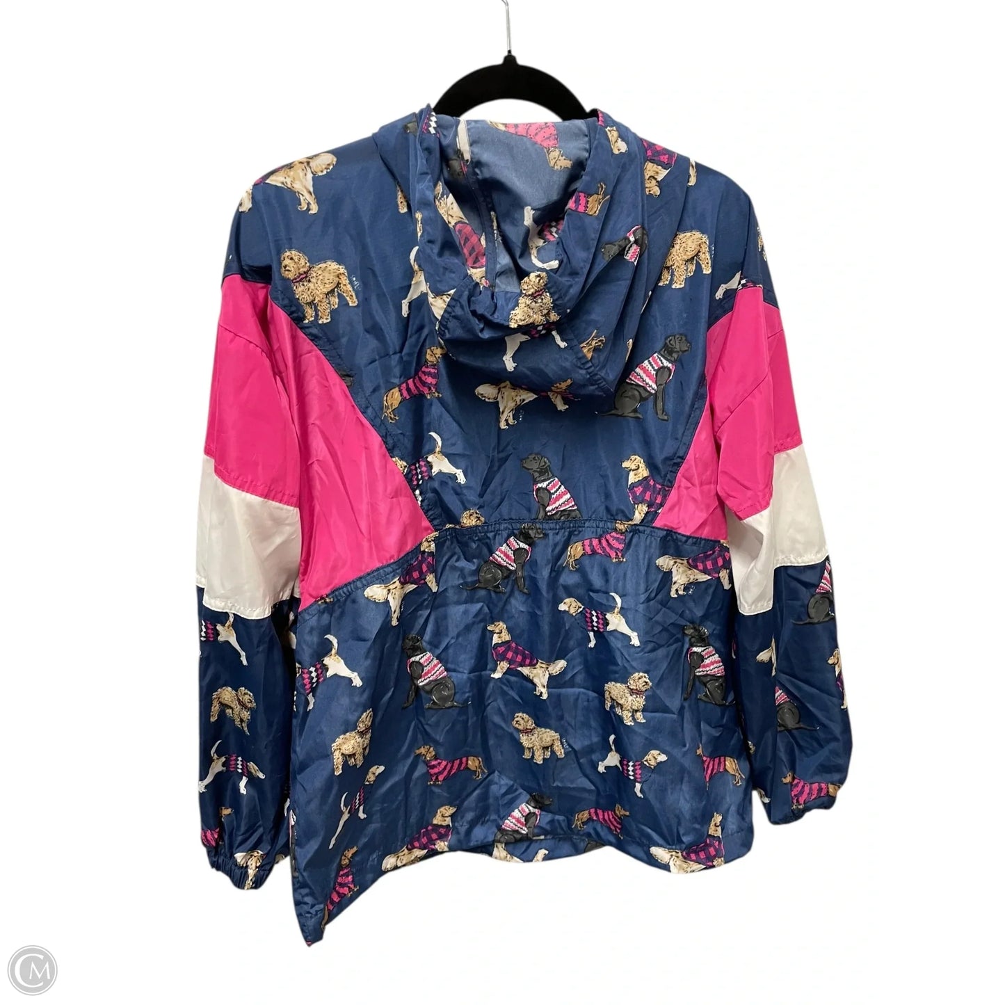 Jacket Windbreaker By Simply Southern In Animal Print, Size: L