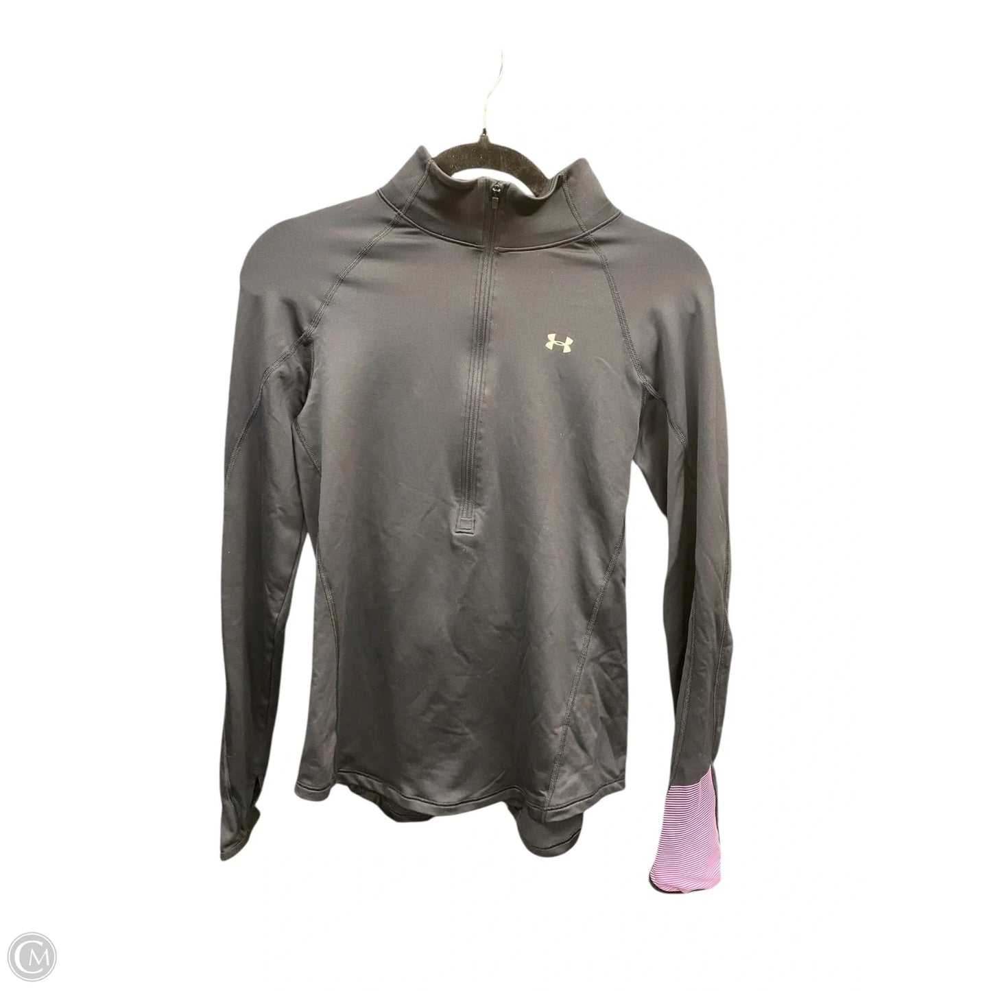 Athletic Jacket By Under Armour In Black, Size: M