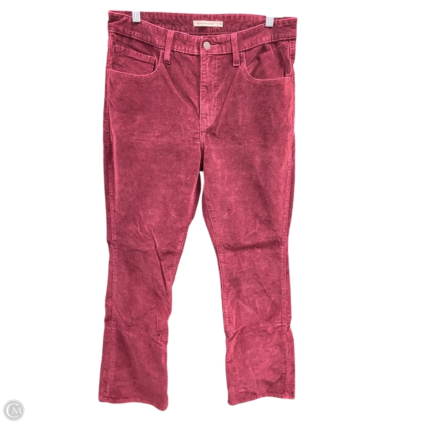 Pants Corduroy By Levis In Maroon, Size: 12