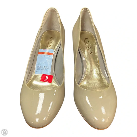 Shoes Heels Block By Lauren By Ralph Lauren In Taupe, Size: 6