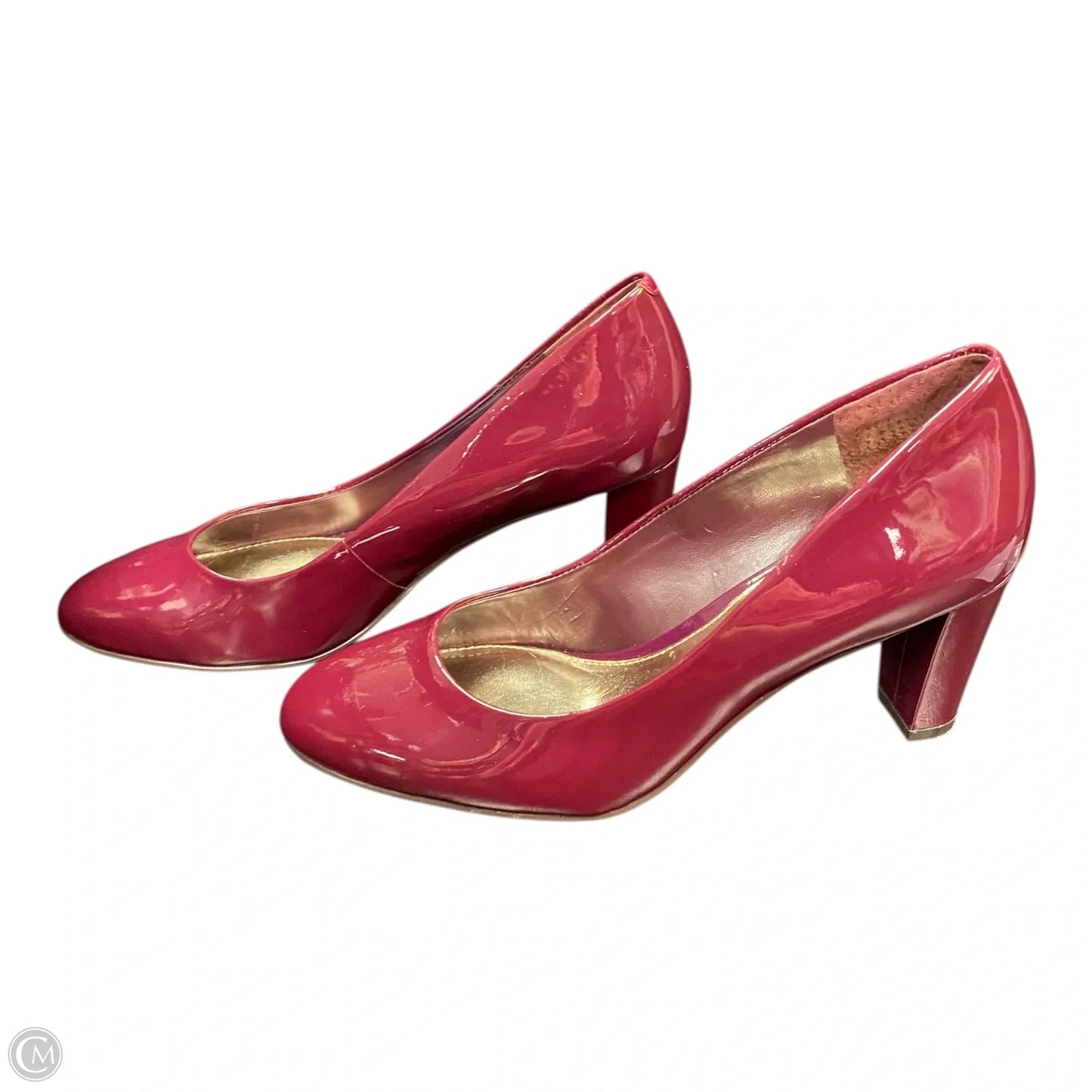 Shoes Heels Block By Lauren By Ralph Lauren In Maroon, Size: 6