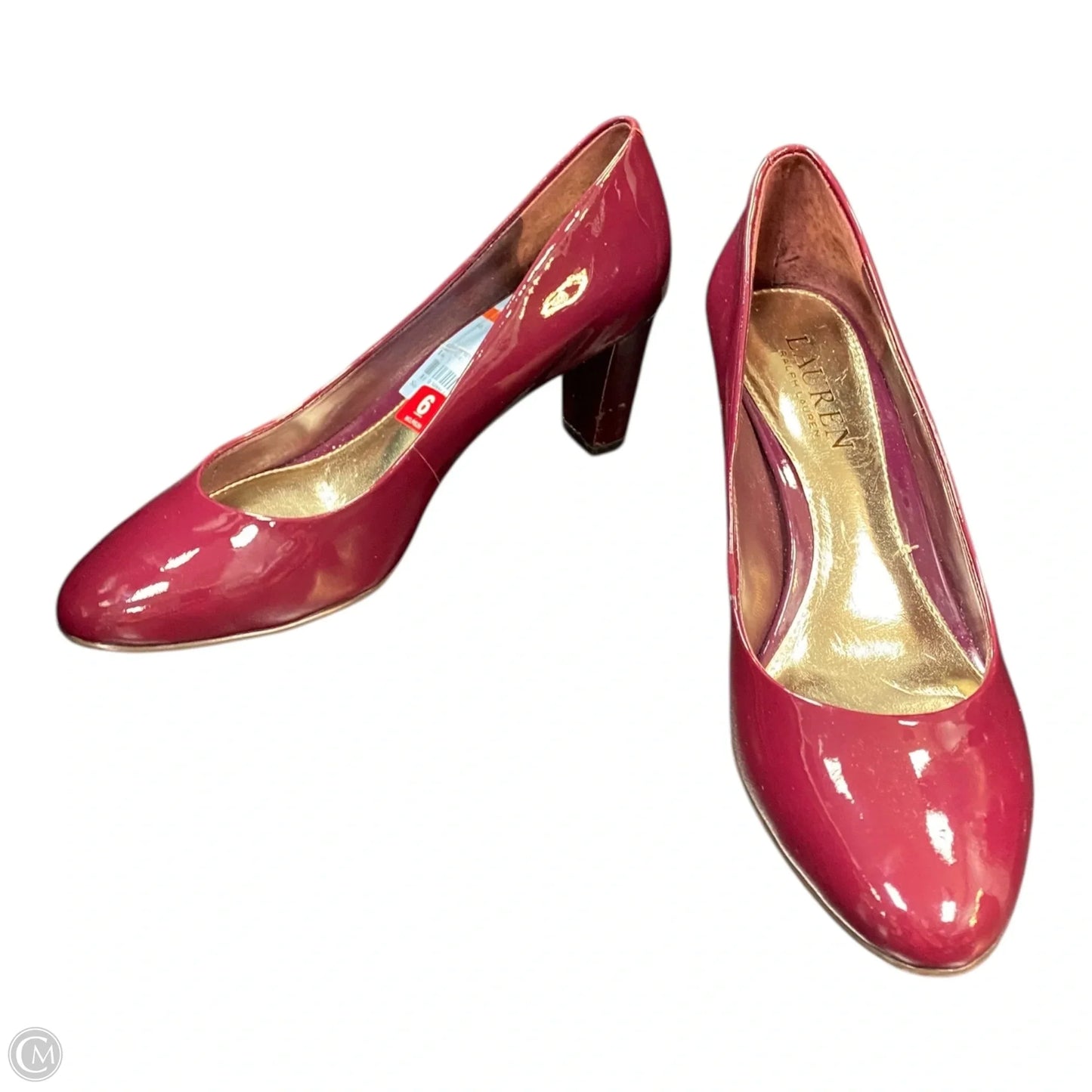 Shoes Heels Block By Lauren By Ralph Lauren In Maroon, Size: 6