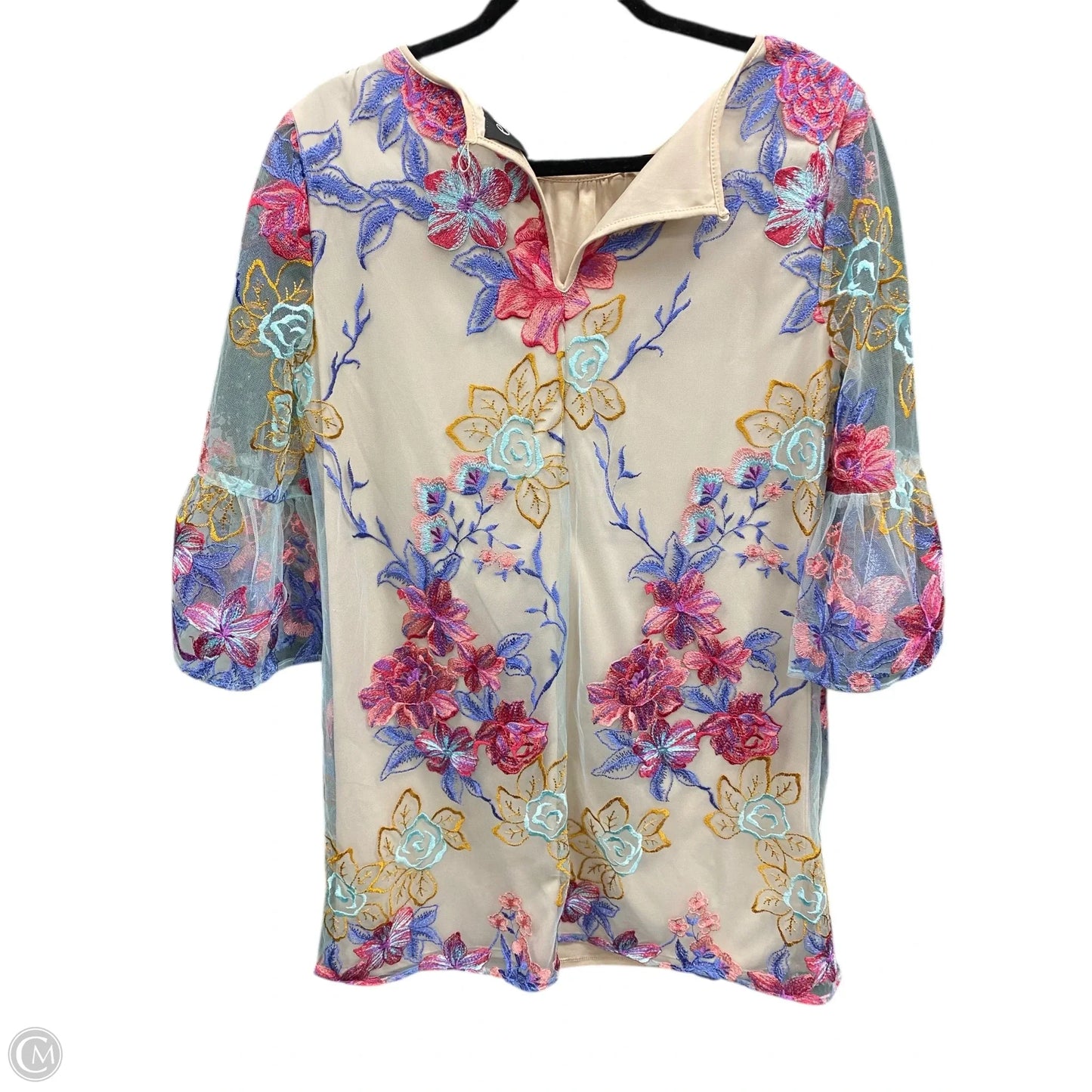 Dress Casual Short By Eci In Floral Print, Size: 6