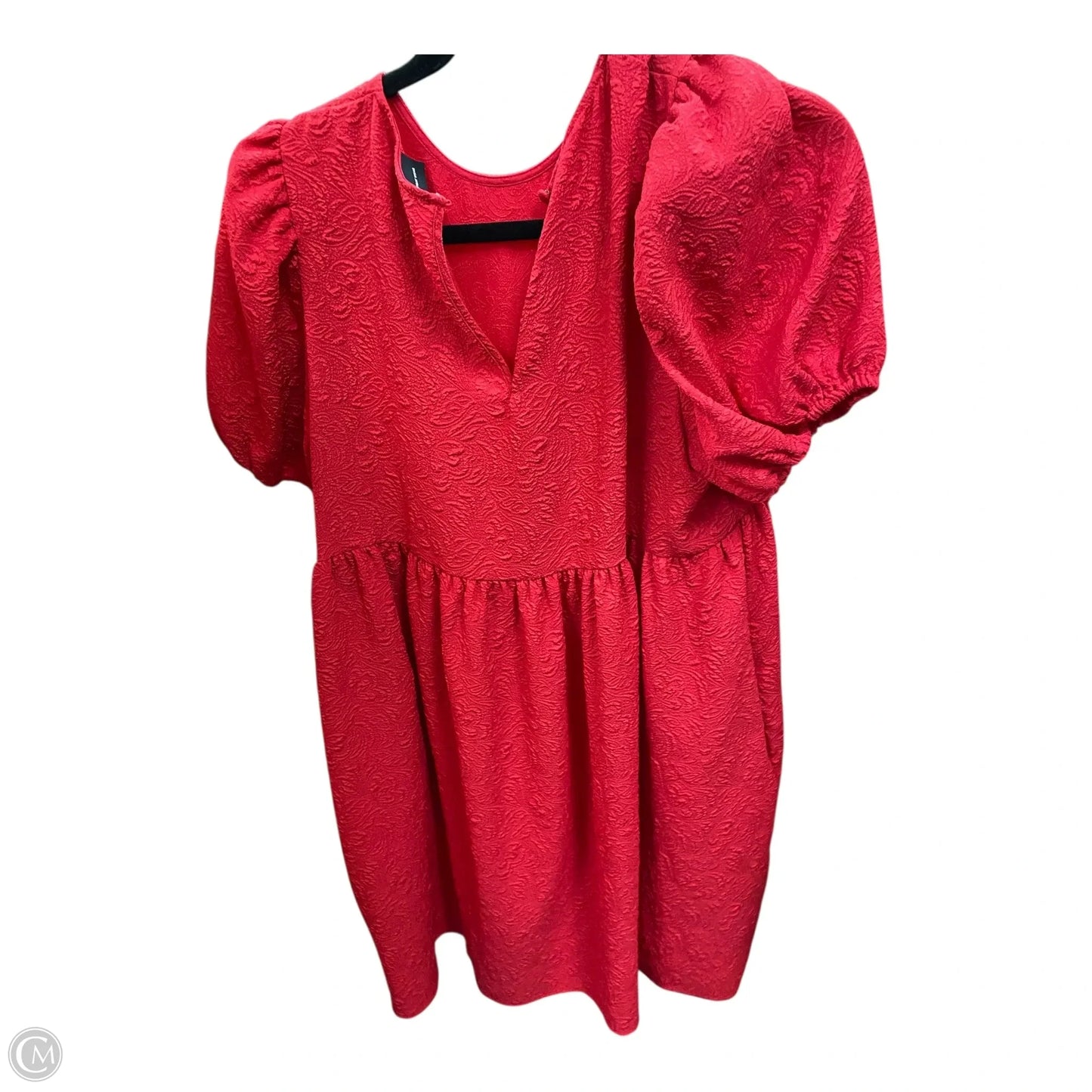 Dress Casual Short By Who What Wear In Red, Size: M