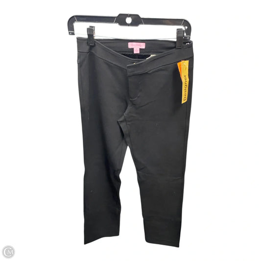 Pants Designer By Lilly Pulitzer In Black, Size: 4