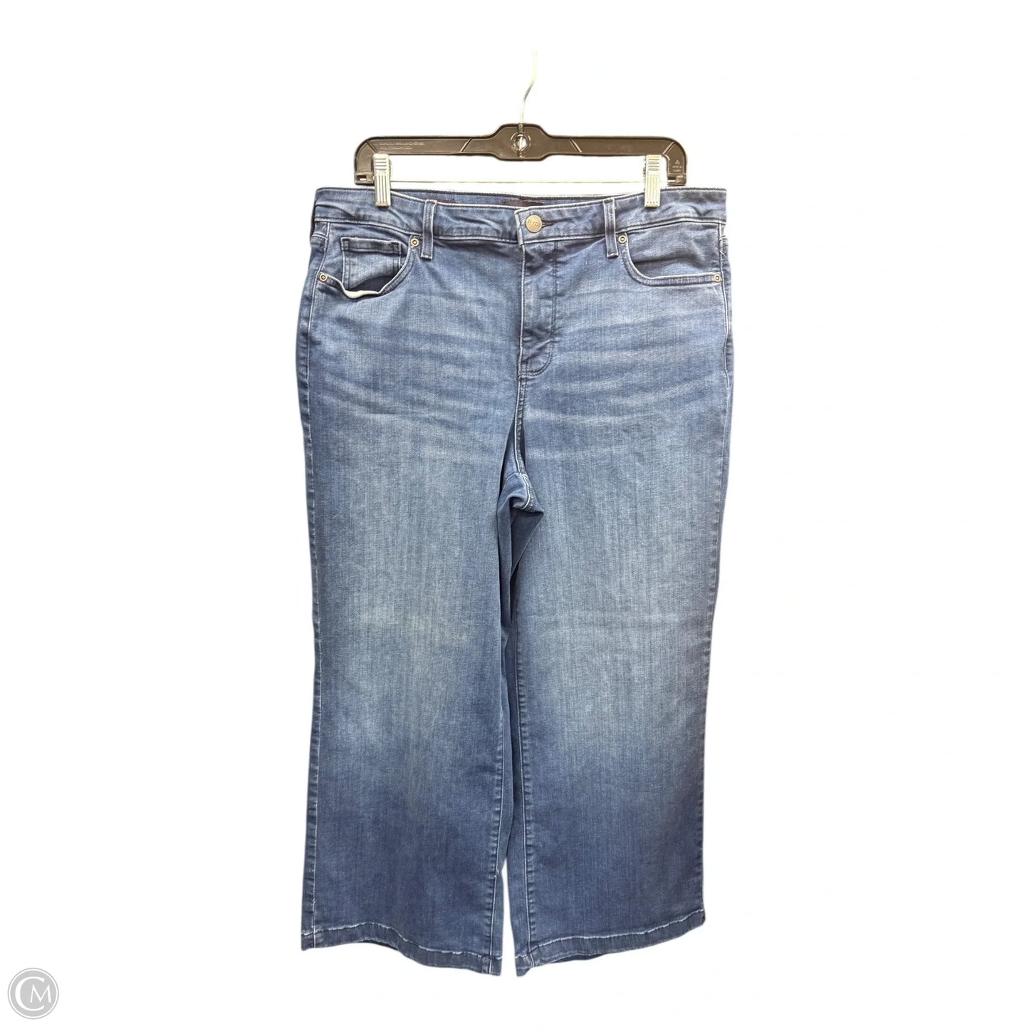 Jeans Wide Leg By Not Your Daughters Jeans In Blue, Size: 12