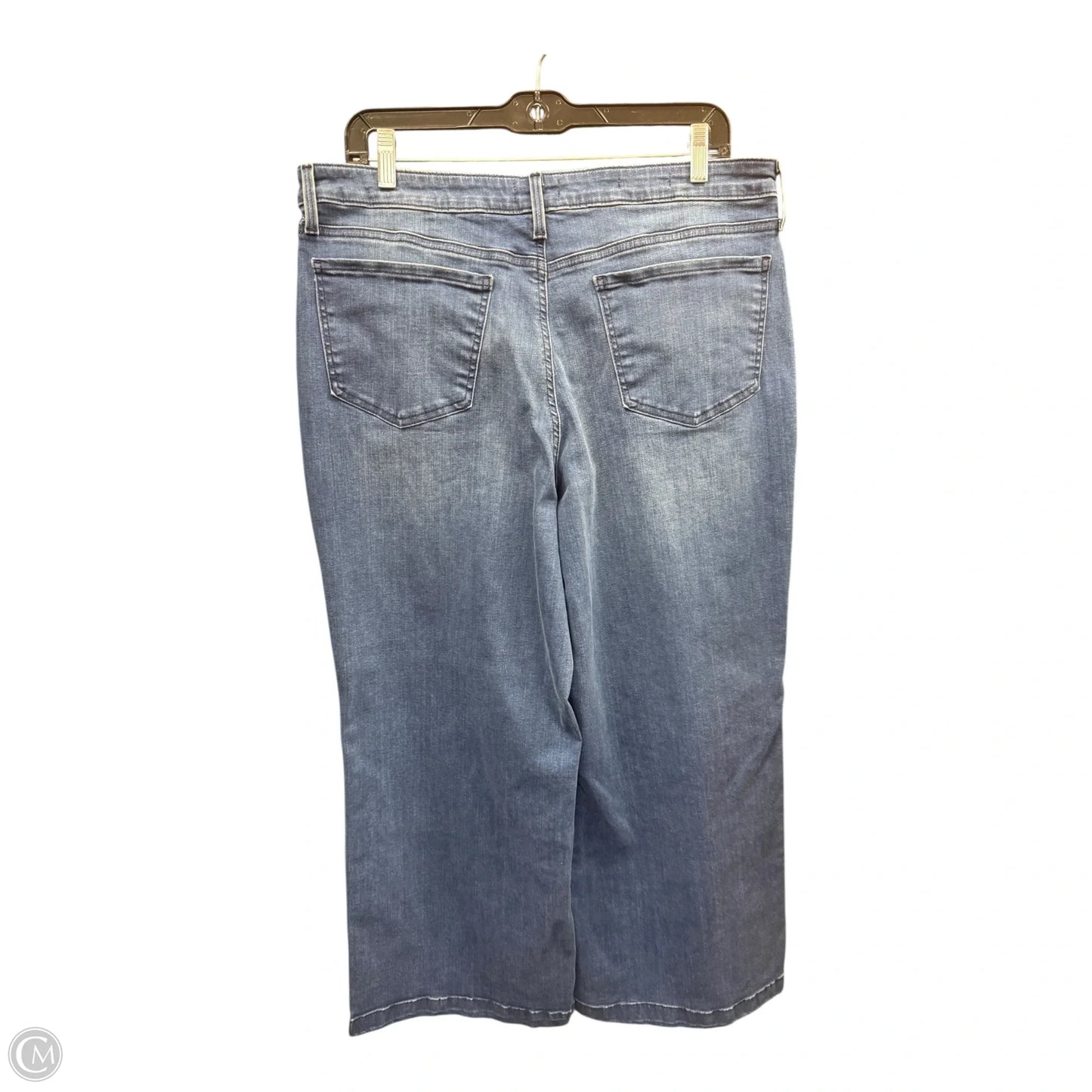 Jeans Wide Leg By Not Your Daughters Jeans In Blue, Size: 12