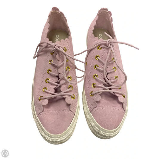 Shoes Sneakers By Converse In Pink, Size: 9
