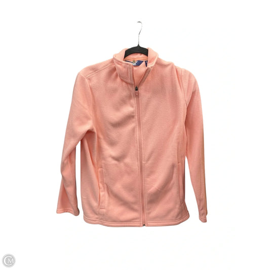Jacket Fleece By Lands End In Peach, Size: Mp