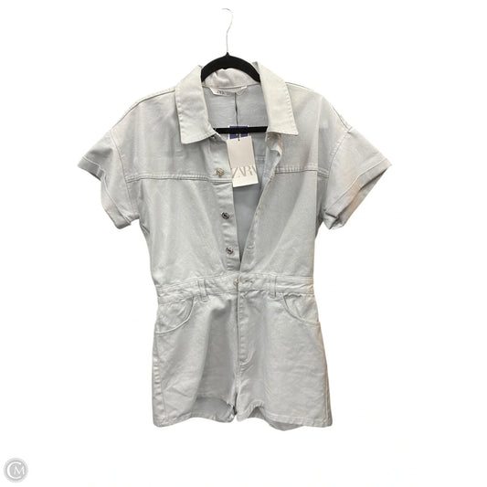 Romper By Zara In Silver, Size: M