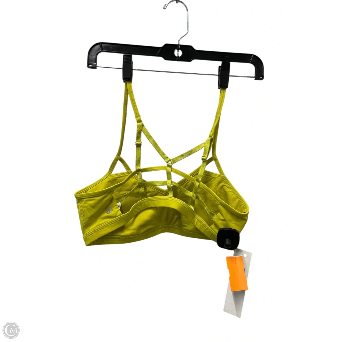 Athletic Bra By Lululemon In Gold, Size: 10