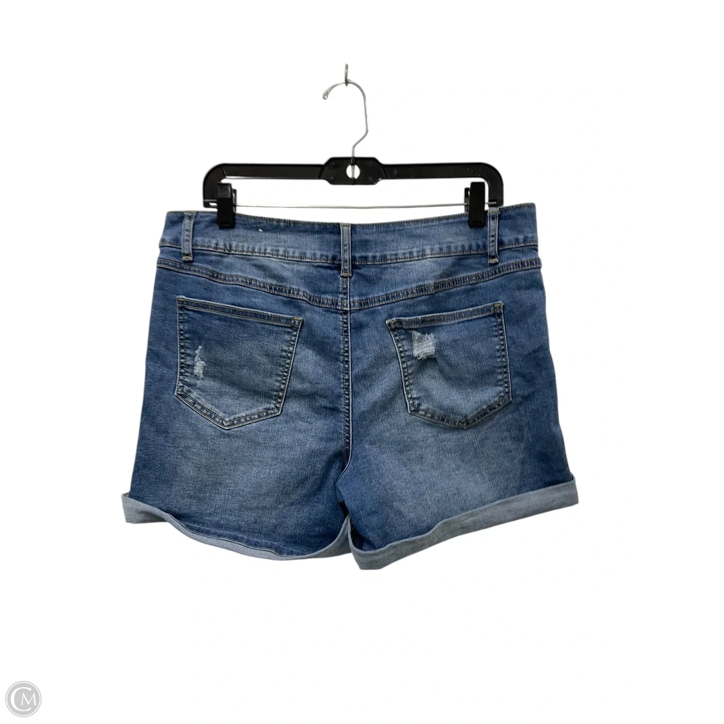 Shorts By Cato In Blue, Size: 14