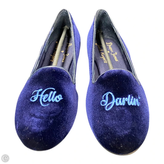 Shoes Flats By Draper James In Blue, Size: 8.5