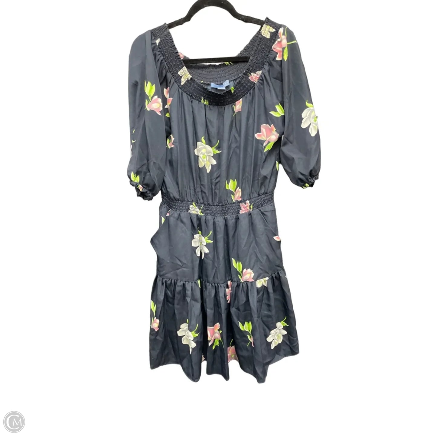 Dress Casual Short By Clothes Mentor In Blue & Pink, Size: M