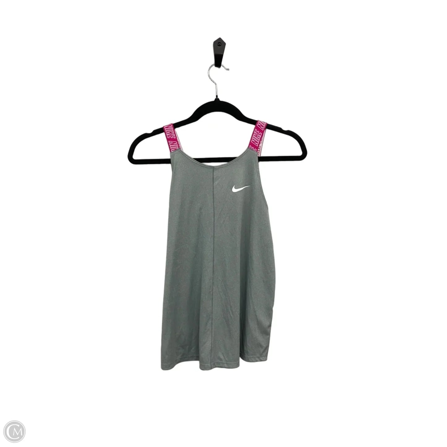 Athletic Tank Top By Nike In Grey & Pink, Size: Xl