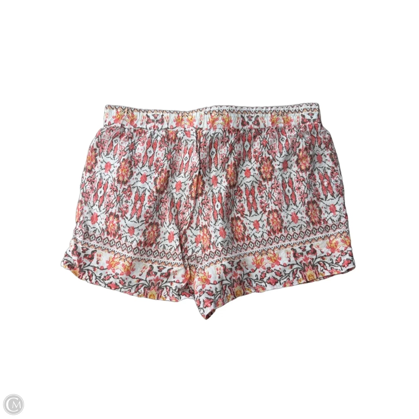 Shorts By Bebop In Orange & White, Size: L