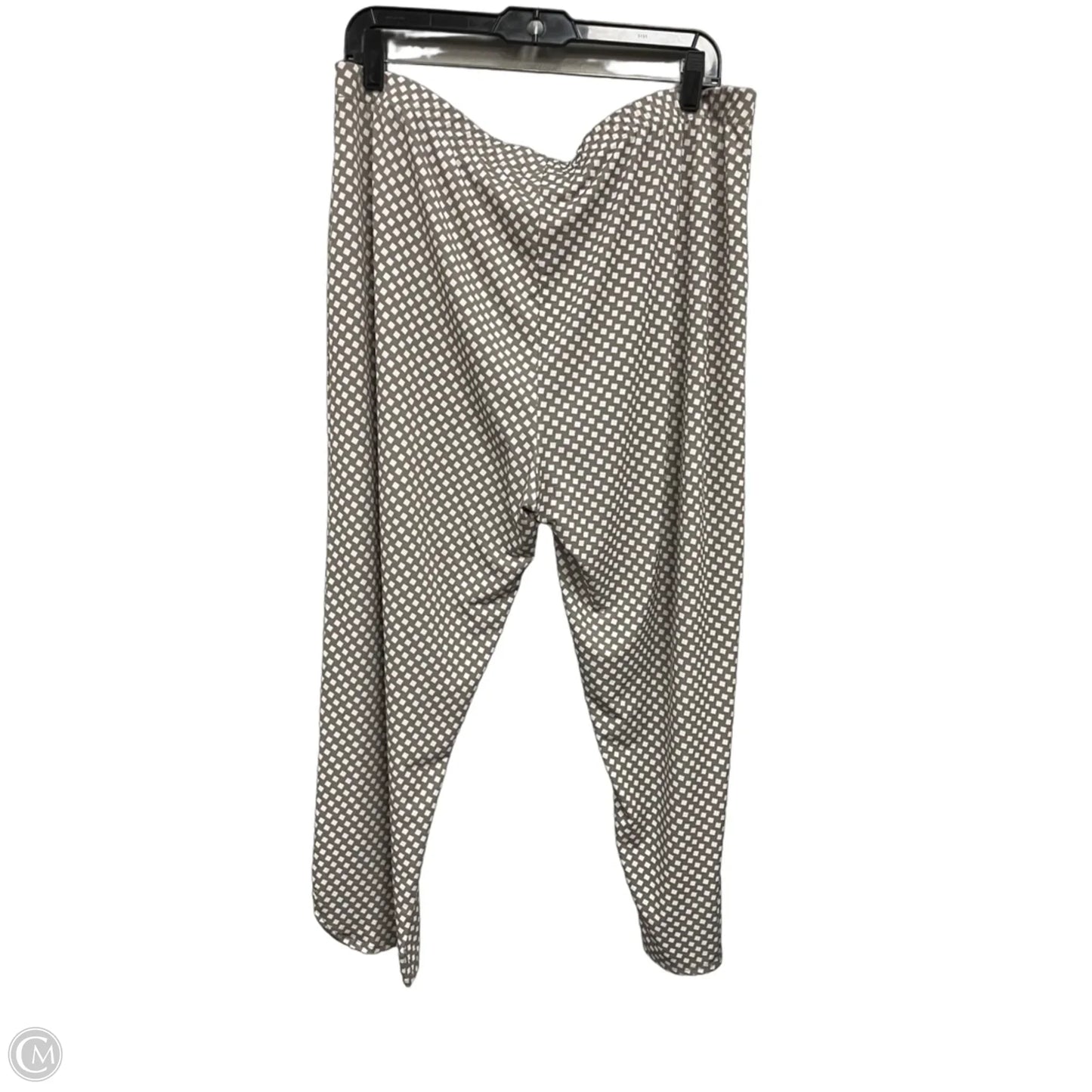 Pants Lounge By Chicos In Cream & White, Size: L