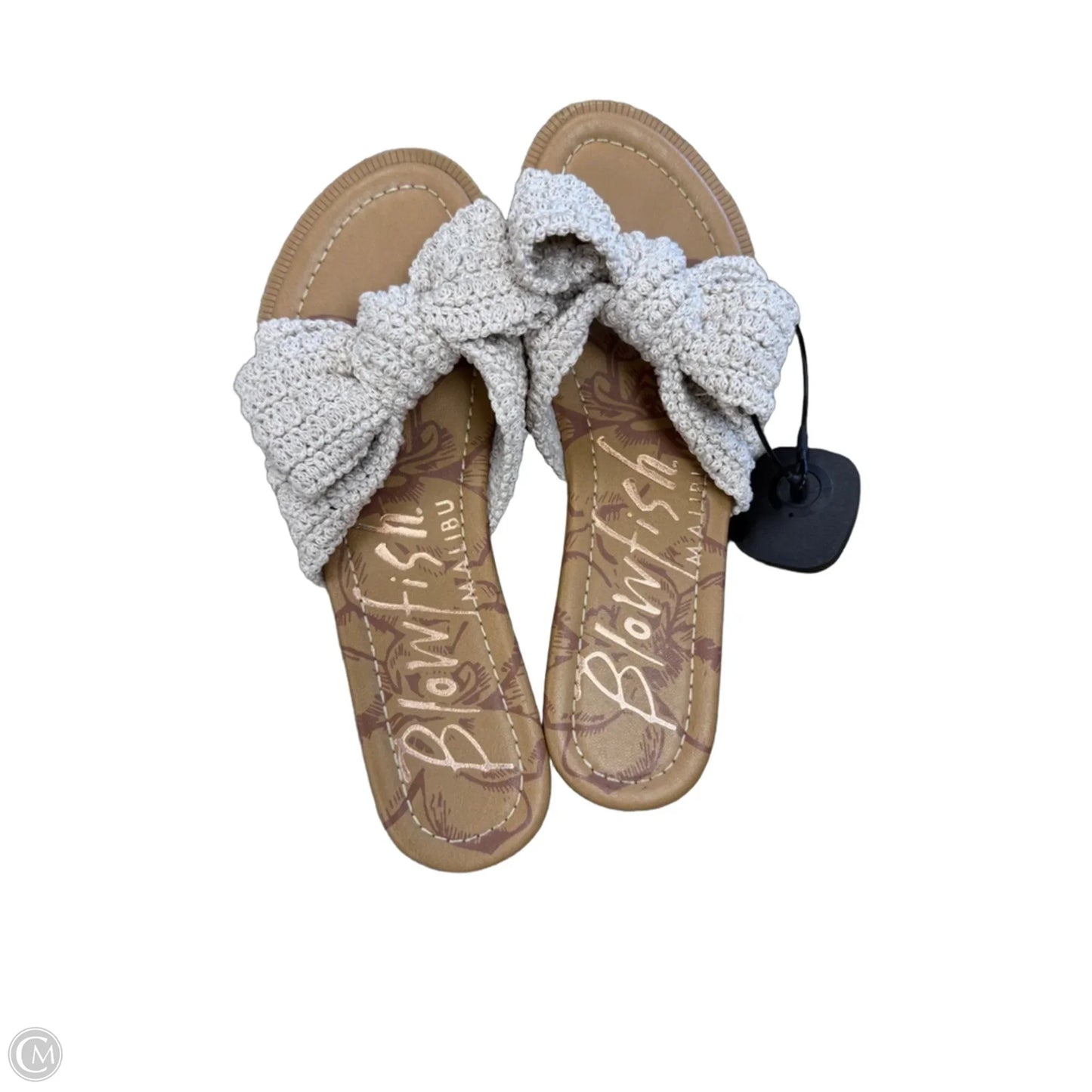 Sandals Flats By Blowfish In Cream & Tan, Size: 7.5