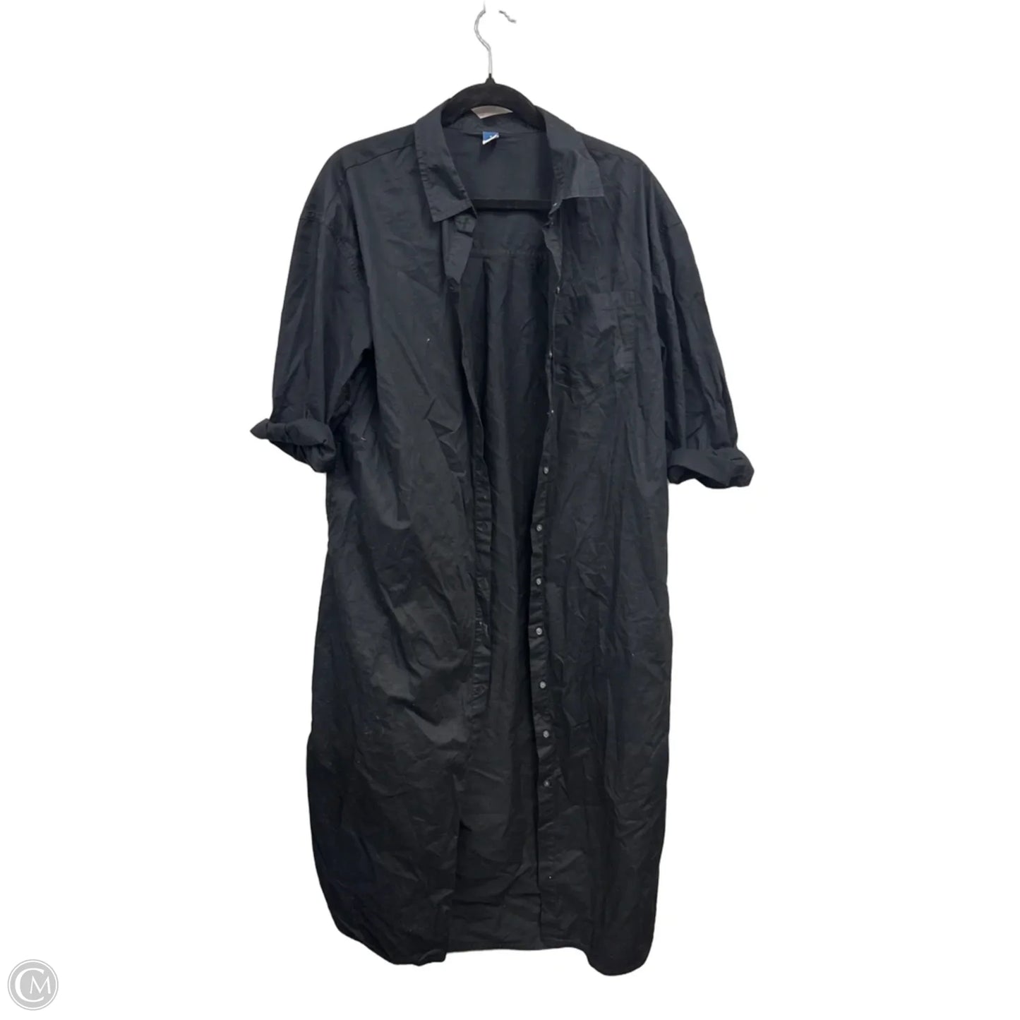Dress Casual Maxi By Old Navy In Black, Size: S
