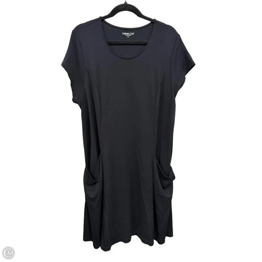 Dress Casual Short By Coldwater Creek In Black, Size: 2x