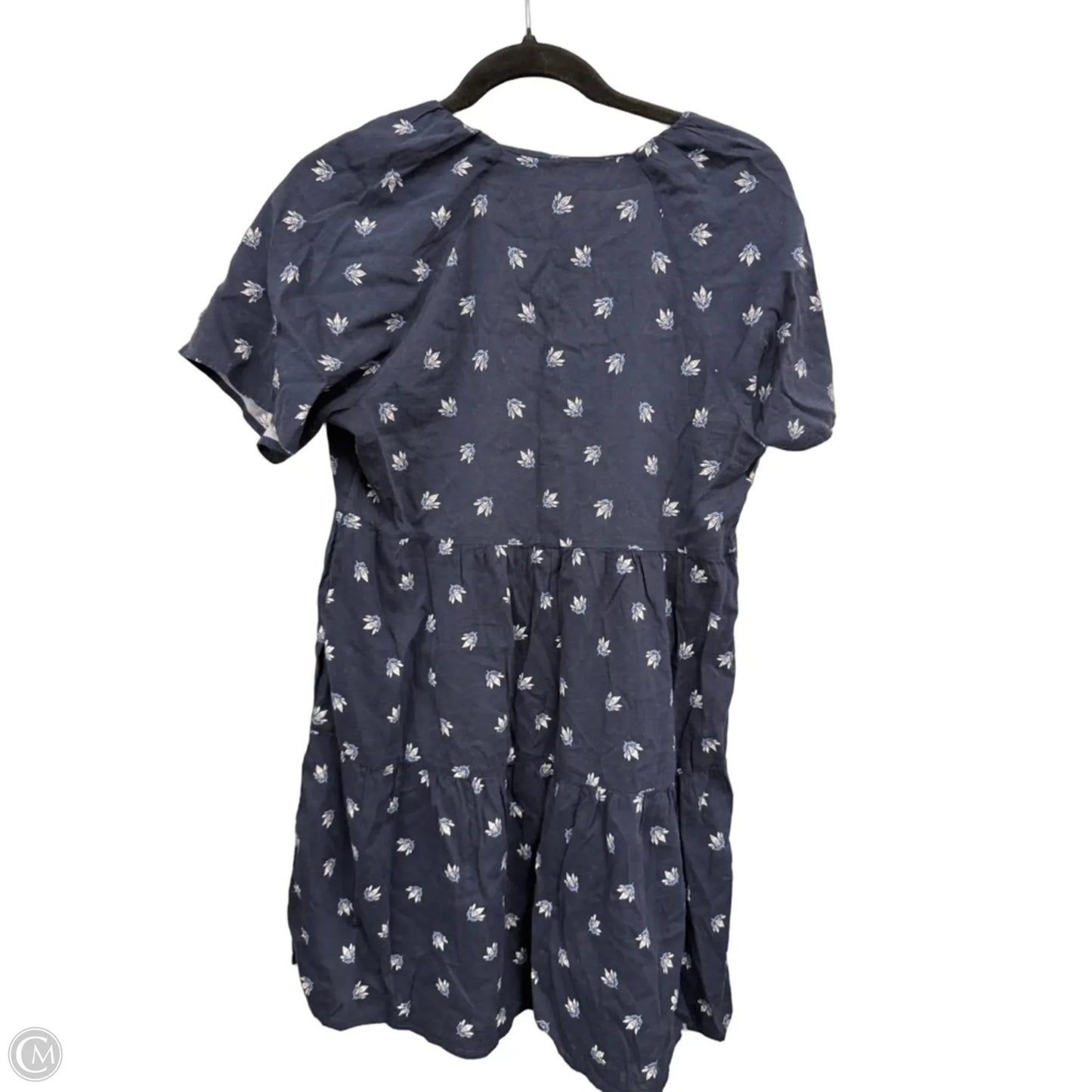 Dress Casual Short By Old Navy In Blue & White, Size: S