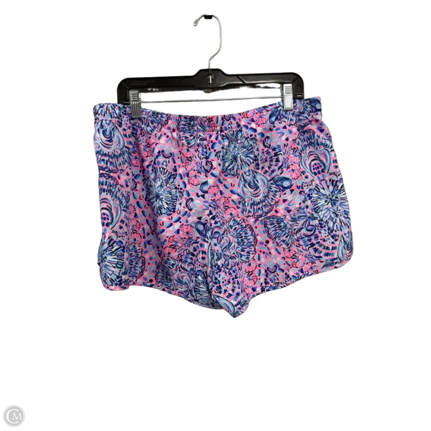 Shorts Designer By Lilly Pulitzer In Blue & Pink, Size: Xl