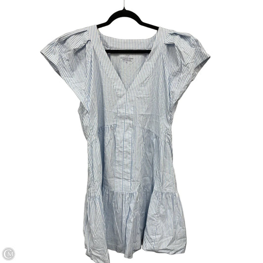 Dress Casual Short By Vineyard Vines In Blue & White, Size: Xl