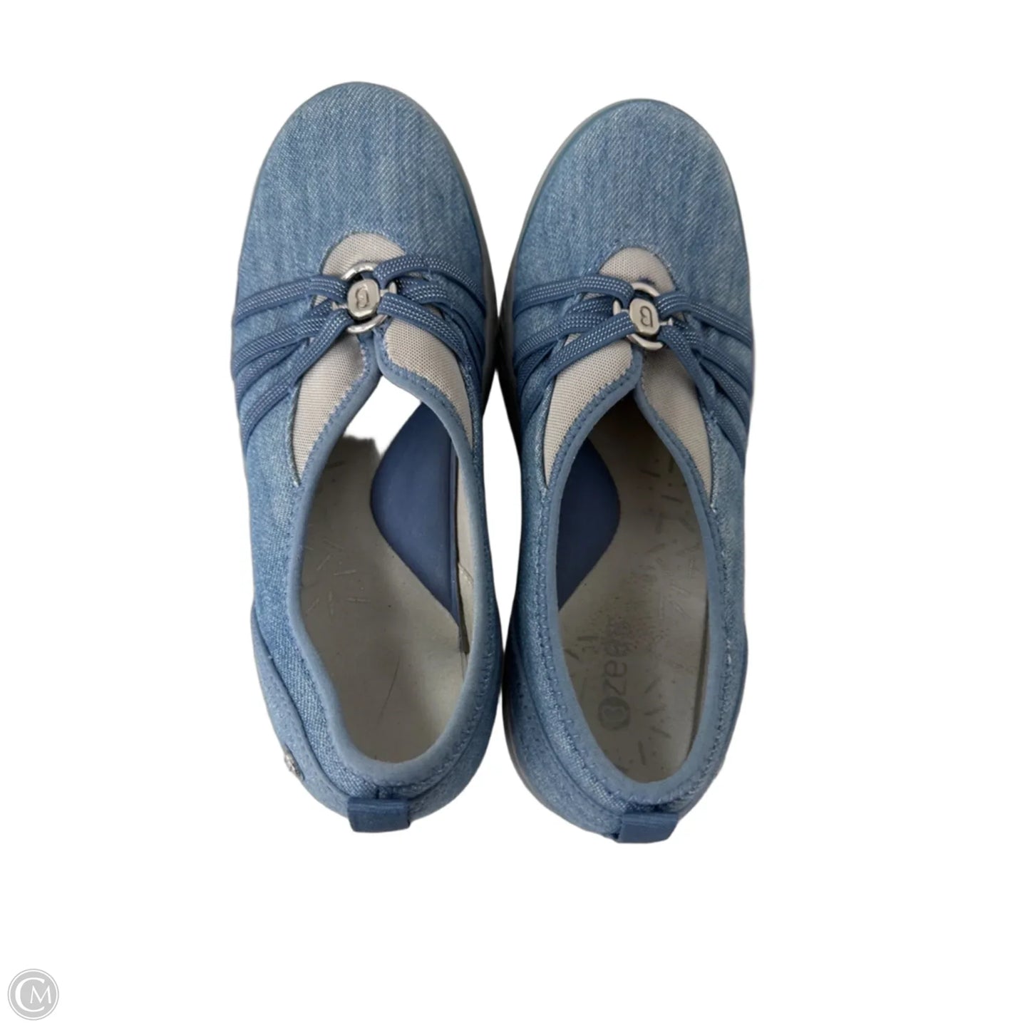 Shoes Flats By Clothes Mentor In Blue, Size: 7