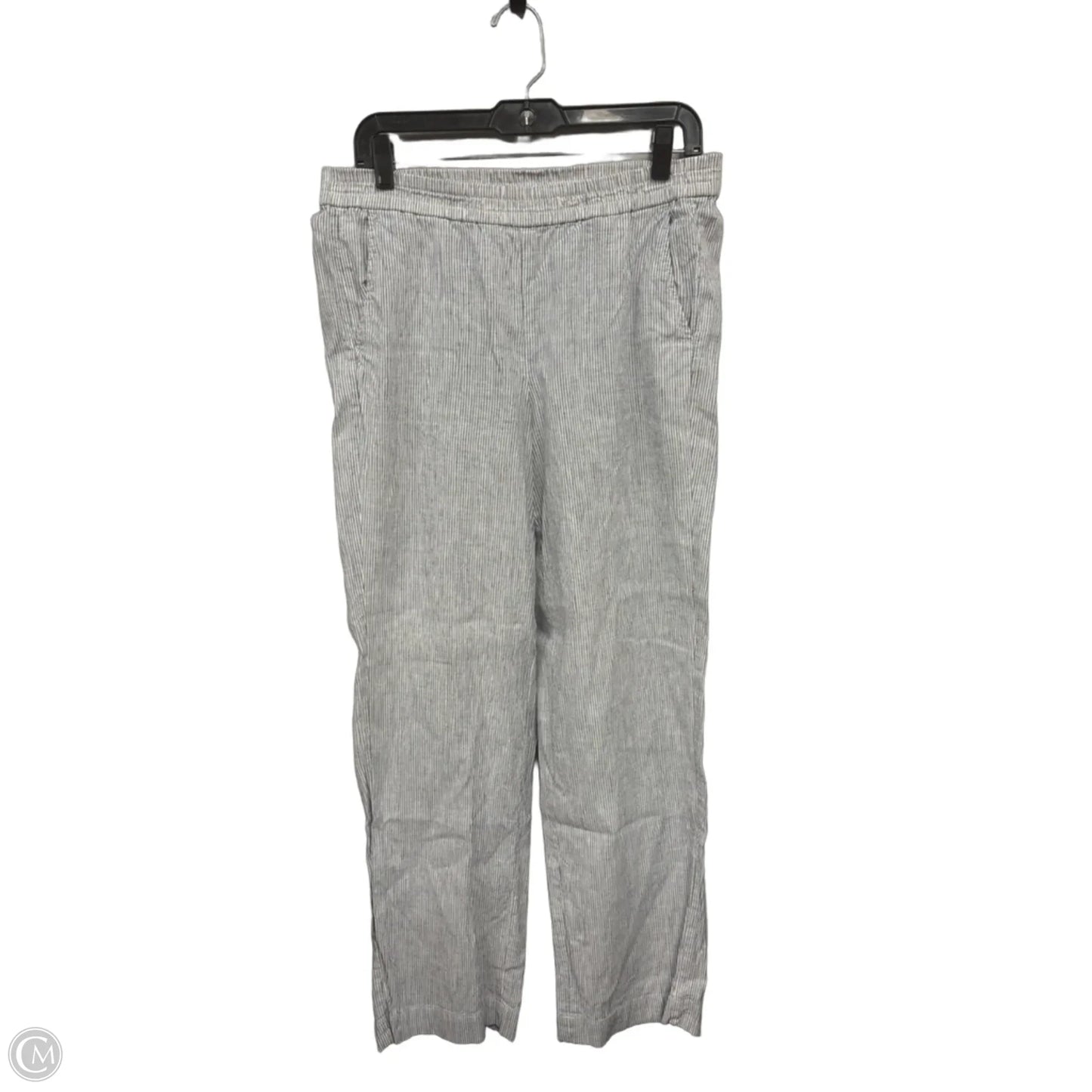 Pants Lounge By Talbots In Blue & White, Size: 8