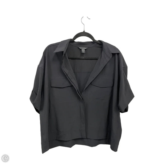Athletic Top Short Sleeve By Athleta In Black, Size: Xl