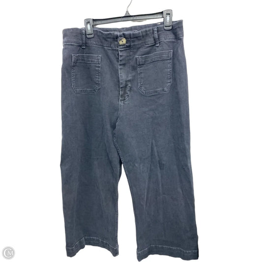 Jeans Wide Leg By Pilcro In Black, Size: 18