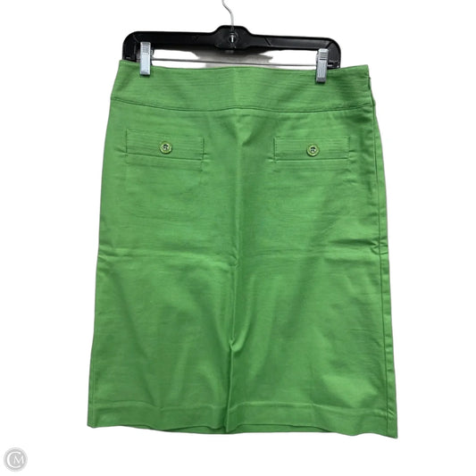 Skirt Mini & Short By Talbots In Green, Size: 10
