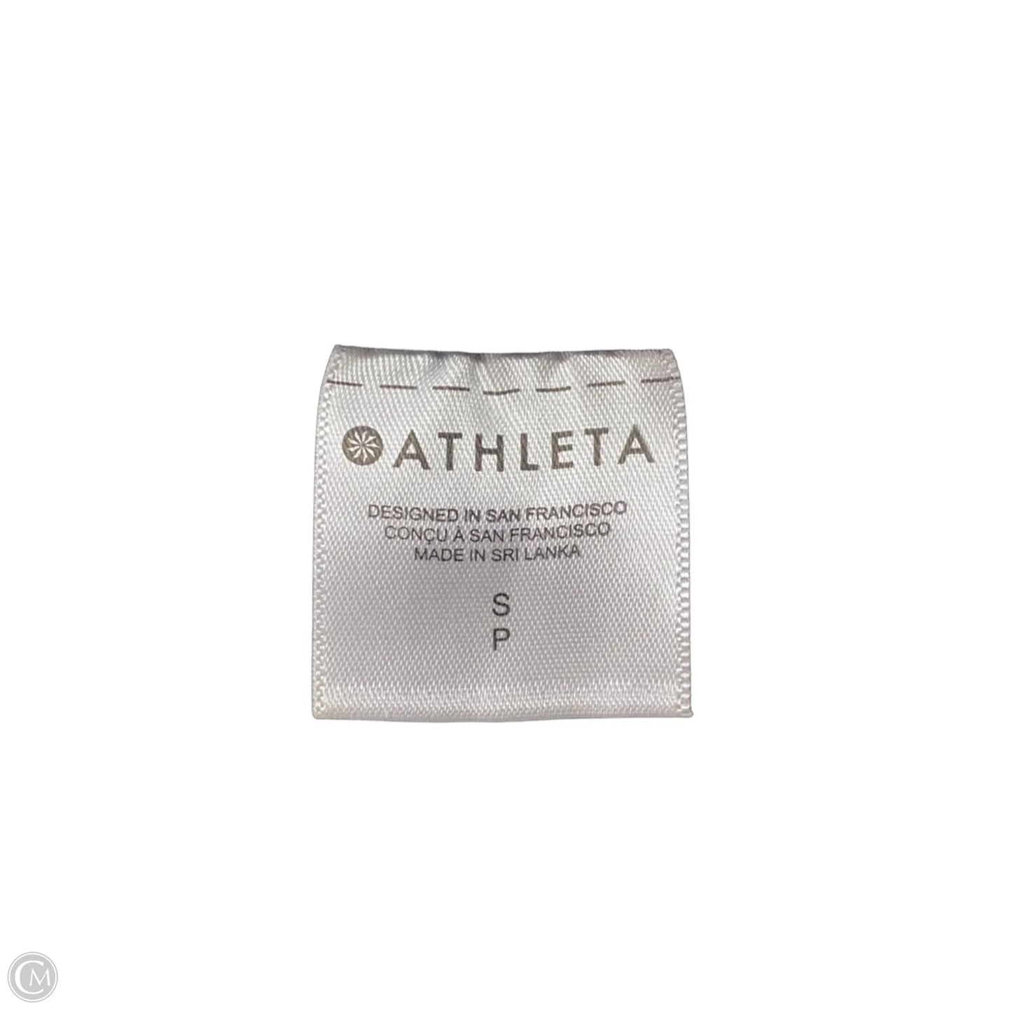 Top Sleeveless By Athleta In Grey, Size: S