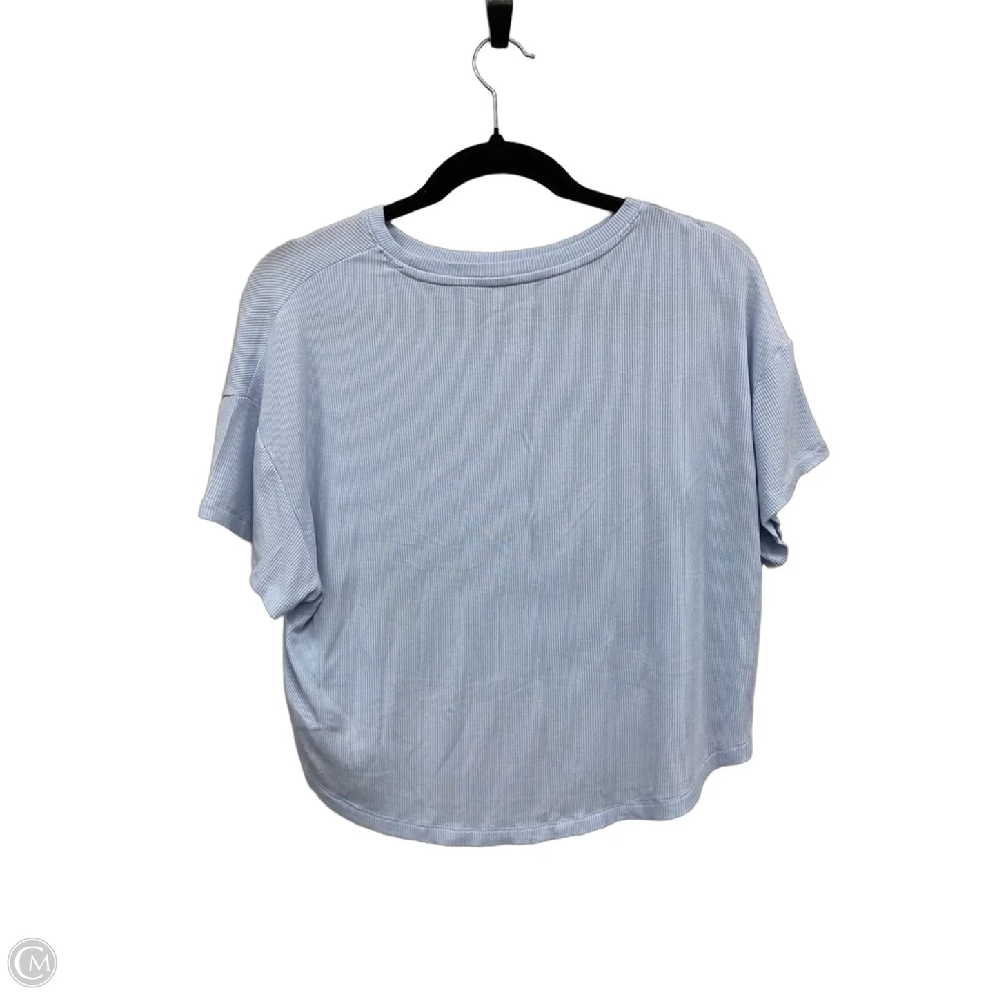 Top Short Sleeve Basic By American Eagle In Blue, Size: Xs